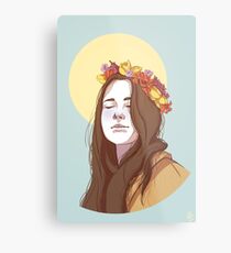 Amy Dyer: The Beautiful Genius Metal Print