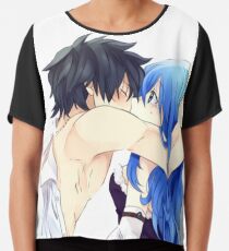 Grau und Juvia Chiffontop
