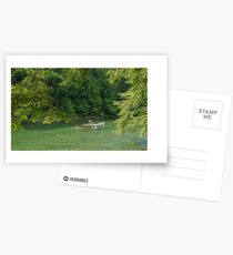 St. Lawrence River Guide Boat in Lover's Lane Postcards