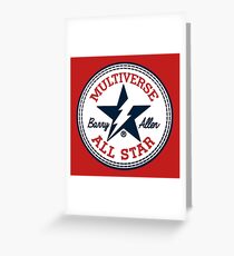 Multiverse All Star Greeting Card