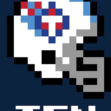 Detroit Lions (Tecmo Super Bowl Football Helmet) Essential T