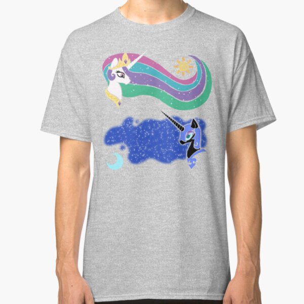 Princess Celestia and Nightmare Moon Classic T-Shirt