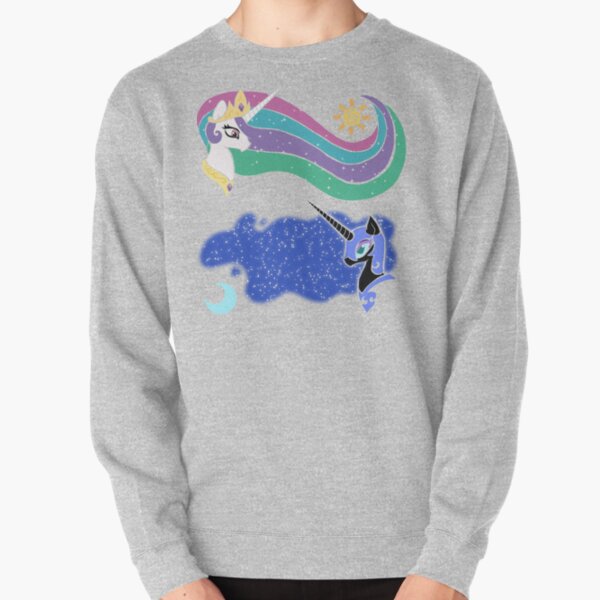 Princess Celestia and Nightmare Moon Pullover Sweatshirt