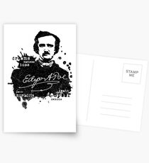 Edgar Allan Poe - Poe the Raven - The Following - Brilliant and Dark World of Poe Postcards