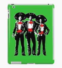 Drei Amigos - Pop Art auf Grün iPad-Hülle & Klebefolie