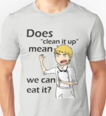 Can we eat it??? Unisex T-Shirt