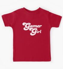 Gamer Girl Kinder T-Shirt