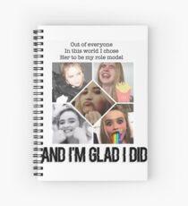 Sabrina Carpenter Spiral Notebook