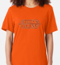south island logo Slim Fit T-Shirt