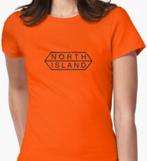 north island logo Women's Fitted T-Shirt
