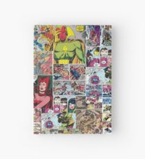 Comic Collage Hardcover Journal