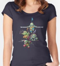 Ninjas Women's Fitted Scoop T-Shirt