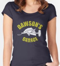 Dawson's Garage - Adventures in Babysitting Women's Fitted Scoop T-Shirt