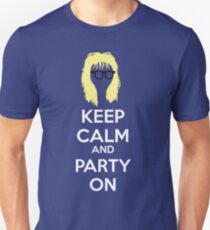 Keep Calm, and Party On Unisex T-Shirt