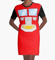 Optimus Prime - Transformers 80s Graphic T-Shirt Dress