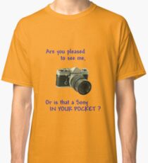 Are you pleased to see me. Sony. Classic T-Shirt
