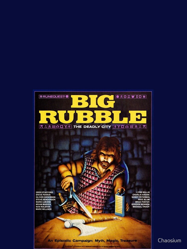 Gran cubierta de escombros de Chaosium