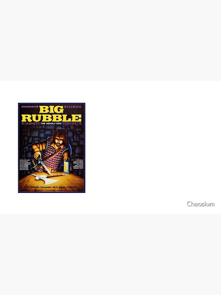 Gran cubierta de escombros de Chaosium
