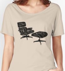 Black Eames. Women's Relaxed Fit T-Shirt