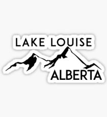 LAKE LOUISE ALBERTA CANADA SKIING MOUNTAINS SNOWBOARDING BANFF Sticker