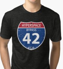 Hyperspace Bypass 42 Tri-blend T-Shirt