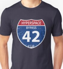Hyperspace Bypass 42 Unisex T-Shirt