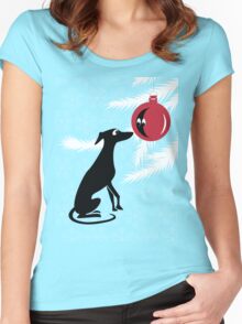 whippet christmas t shirt