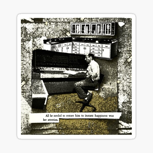 secondseed atomic collage 2 Sticker