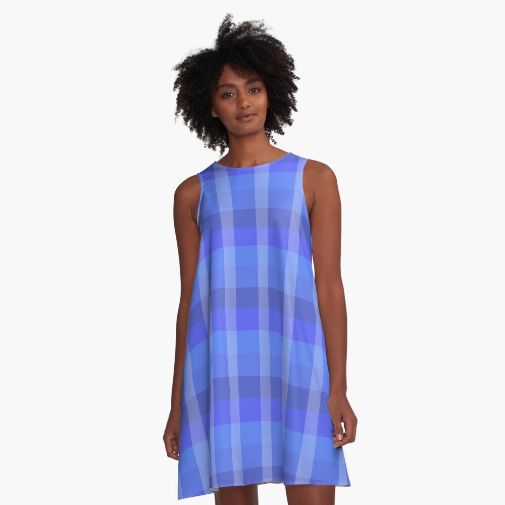 Winter's Flannel A-Line Dress