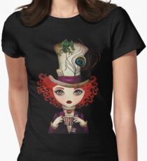 Lady Hatter Women's Fitted T-Shirt