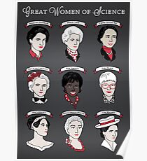 Great Women of Science {Set} Poster