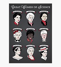 Great Women of Science {Set} Photographic Print