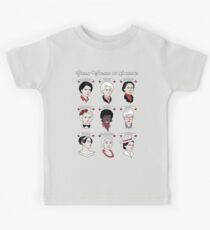 Great Women of Science {Set} Kids Tee