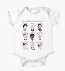 Great Women of Science {Set} One Piece - Short Sleeve