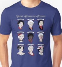 Grandes Femmes de Science {Ensemble} T-shirt unisexe
