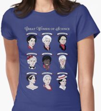 Great Women of Science {Set} Women's Fitted T-Shirt