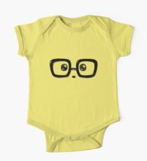 Geek Chic Panda Augen Baby Body Kurzarm