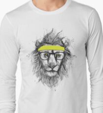 Hipster lion Long Sleeve T-Shirt