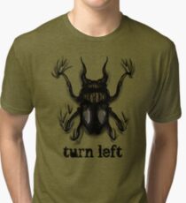 Turn Left Tri-blend T-Shirt