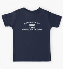 Property of the Goblin King Kids Tee