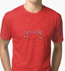 Fig. 1138 - 18th century fencing Tri-blend T-Shirt