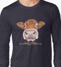 Süße Kuh Langarmshirt