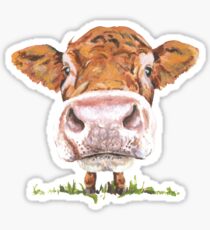 Cute Cow Sticker