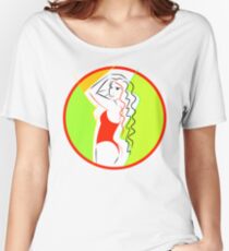 Vector Girl Women's Relaxed Fit T-Shirt
