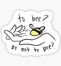 save the bees Sticker