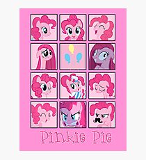 Faces of Pinkie Pie Photographic Print