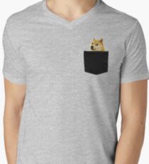 Doge Men's V-Neck T-Shirt