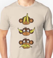 See no evil, hear no evil, speak no evil Unisex T-Shirt