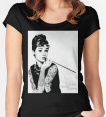 Hepburn Ink'd Women's Fitted Scoop T-Shirt