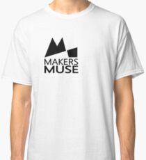 Alternative Makers Muse Brand Simple Black Classic T-Shirt